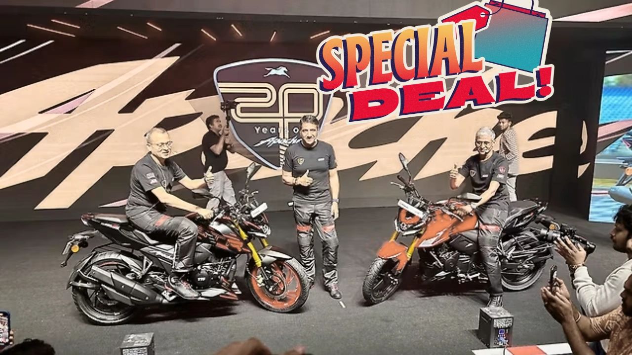 नए TVS Apache RTR 160 4V