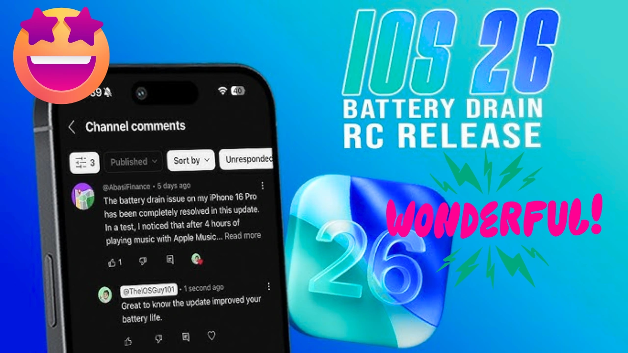 Is the iOS 26 Update Draining Your iPhone Battery? Here’s Apple’s Explanation
