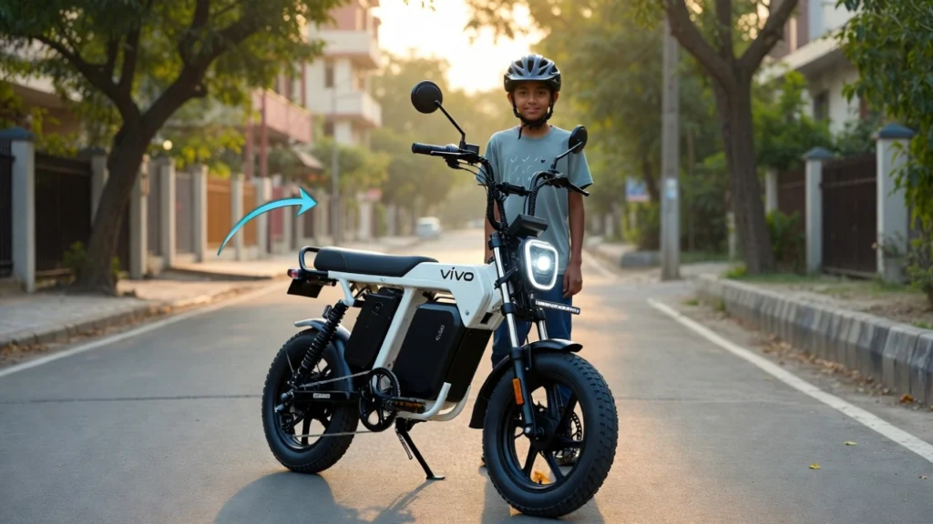बच्चों के लिए परफेक्ट इलेक्ट्रिक साइकिल: Vivo Electric Cycle देगी 150Km रेंज