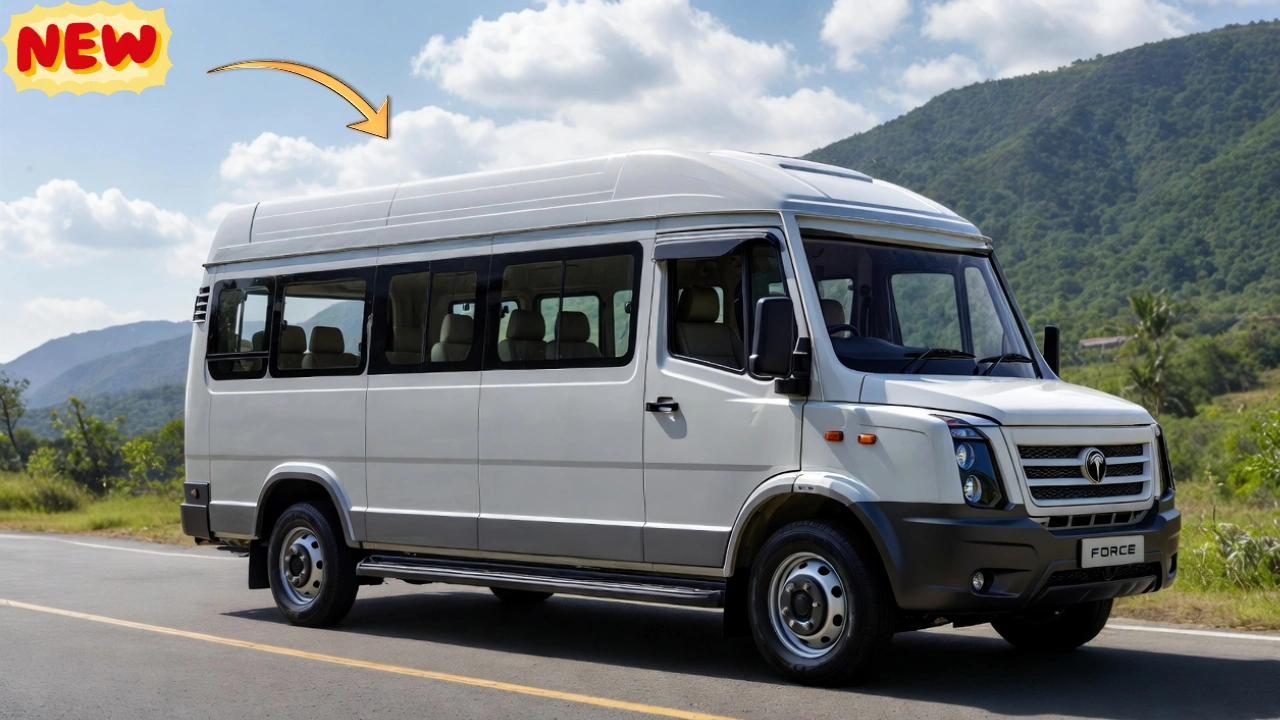 इनोवा और स्कॉर्पियो को भूल जाइए: ये है भारत की सबसे सस्ती 14-सीटर कार – Force Traveller 3350 Super