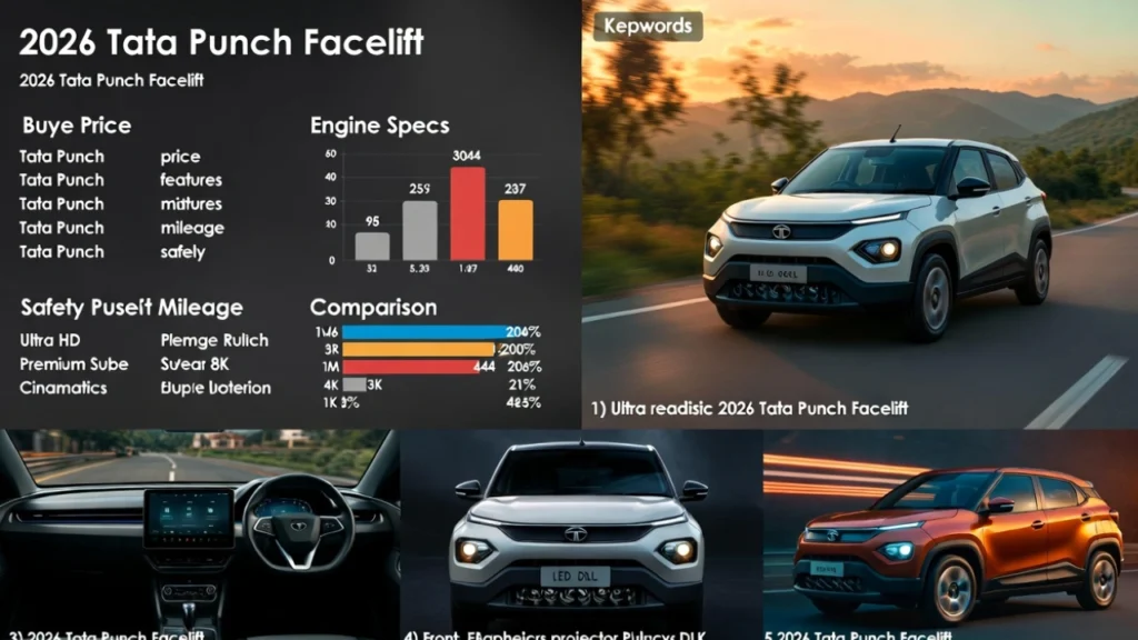 2026 Tata Punch Facelift Review: नए डिजाइन, दमदार फीचर्स और टर्बो इंजन के साथ हुई लॉन्च